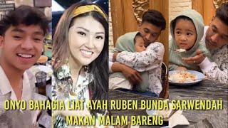 Betrand bahagia liat ayah ruben thania  makan malam bareng