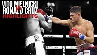 Vito Meilnicki Jr vs Ronald Cruz  HIGHLIGHTS