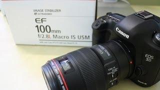 Unboxing Canon EF 100mm Macro f2.8L IS USM Lens