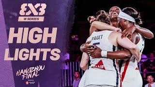 France  vs Netherlands   Final Highlights  FIBA 3x3 Womens Series Hangzhou Final 2024