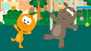 Clap Clap Stomp Stomp Song - Kote Kitty Songs for Kids