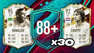 30x 88+ MID OR WORLD CUP ICON PACKS  FIFA 23 Ultimate Team