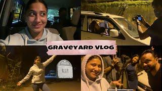 SHOOTING IN A GRAVEYARD VLOG  My first short film ever *crackhead energy*