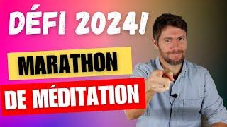 Relèverez-vous le défi? 42 de jours pour retrouver la sérénité avec le marathon de méditation