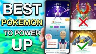 The BEST Pokémon to Power Up in Pokémon GO 2023 Guide