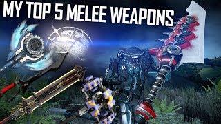 Warframe KSILISABS TOP 5 MELEE WEAPONS