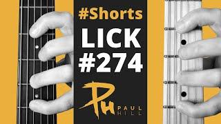 274. Open String Unison Lick Variation - Guitar Tab Available. #Shorts