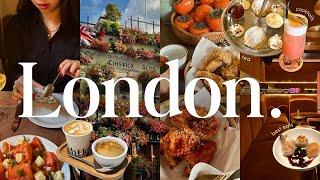 LONDON FOOD VLOG   places to eat favourite hidden gems notting hill shoreditch best bars 