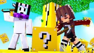 Skywars Lucky Block tapi kok kocak v - Minecraft Boy Vs. Girl #TIMCOWOK