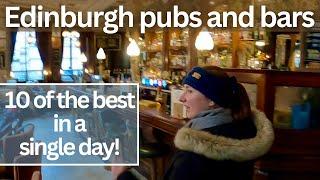 Edinburghs pubs are as beautiful as the city itself. Well most of them anyway...