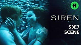 Siren Season 3 Episode 7  Ben & Ryn Share An Intimate Moment Underwater  Freeform