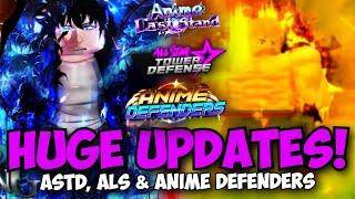 NEW CODE HUGE UPDATES New World New Banner & BIG ASTD ANNOUNCEMENT  ALS Anime Defenders