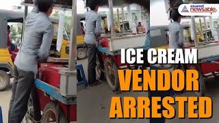 Shocking Ice-Cream vendor caught mixing semen into ice cream arrested