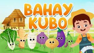 BAHAY KUBO 2020 WITH LYRICS  Animated Filipino Folk Song  Hiraya TV