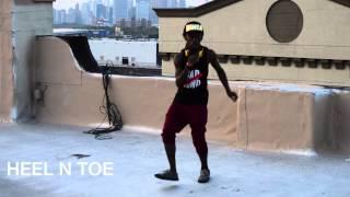 How to dance dancehall HEEL N TOE - Blacka Di Danca