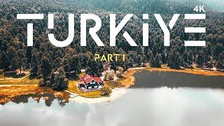 TÜRKİYE 4K DRONE ÇEKİMİ - Türkiyeyi Gökyüzünden Seyret - PART 1