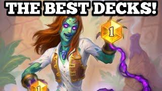 The FIVE BEST DECKS to get LEGEND in Perils in Paradise  Hearthstone