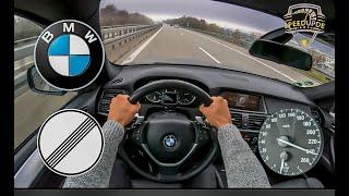 BMW X6 xDrive30d E71 245 HP TOPSPEED ON GERMAN AUTOBAHN NO LIMIT by SpeedUpDE