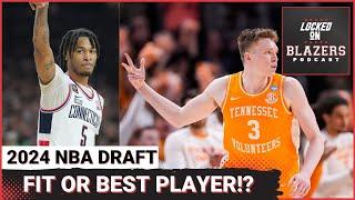 Should the Trail Blazers Aim For Best Player Available or Best Fit in the 2024 NBA Draft?