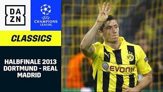 Viererpack Lewandowski-Gala gegen Real Madrid  UEFA Champions League  DAZN Classics