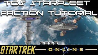 Lets Play Star Trek Online PC  TOS Starfleet Faction Tutorial 2020