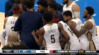 MOST WILD GAME WINNER New Orleans Pelicans vs Oklahoma City Thunder Final Minutes 2021 NBA Season