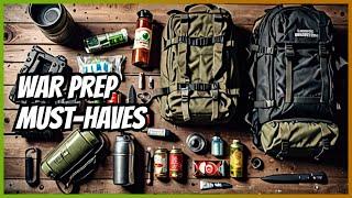 Stocking Up For War Must-have Essentials For Your Preparedness Kit