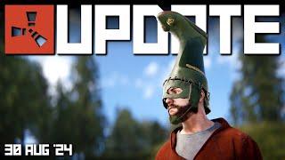 Frog hat NEW weapon attachment  Rust Update 30th August 2024