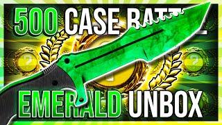 500 CASE BATTLE VS. HAIX EMERALD UNBOX