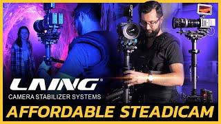 Laing Master Camera Stabilizer FULL Review - The most Affordable stabilizer rig  Demo Test Footage