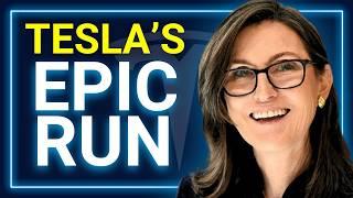 Cathie Wood’s Tesla Bombshell & TSLA’s Epic Surge