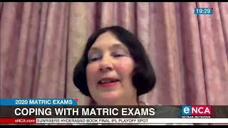 Coping with matric exams