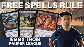 COLORLESS STORMING? MTG Pauper Eggs Tron digs quickly and builds a resilient and fast combo