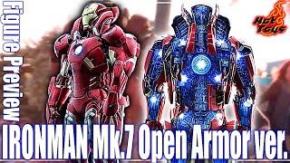【HotToys】IRONMAN Mk.7 Open Armor version DICAST Figure Preview