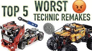 5 Worst LEGO Technic Remakes Ever