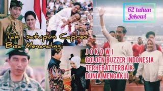 Jokowi Golden Buzzer Indonesia Terbaik Dunia Mengakui Tak Satupun Capres Bisa Menandingi Hbd 62 Th