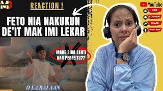 REACTION Feto mak sai topiku mane subar aan tiha MUSIKA TOLU Mena Daniela