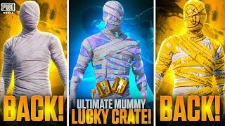 Ultimate Mummy Lucky Crate  Old Mummy Set are Back  Release Date PUBGM