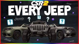 CSR2  EVERY JEEP CAR