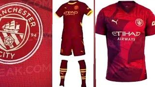 Manchester City 202425 third kit – Leaked.
