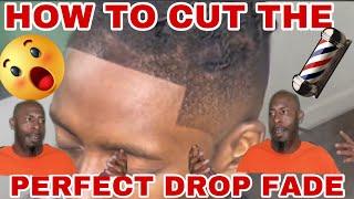 How To Cut A Medium DROP Fade Tutorial #howto #mediumdropfade #howtocuthair