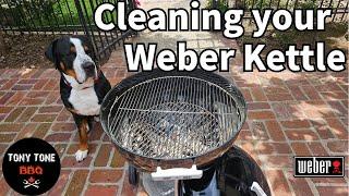 Weber Kettle  How to Clean after a Cook