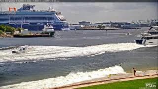 Wake Wave Wipeout at Port Everglades Inlet on 772024