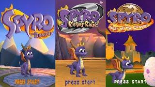 Spyro Trilogy - Complete 337% Walkthrough - All Collectibles Longplay
