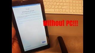 Without PC Prestigio Multipad Wize PMT3407 Remove Google accountBypass FRP.