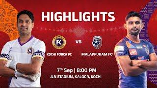 Kochi Forca FC 0-2 Malappuram FC  Full Highlights  Super League Kerala 2024