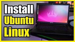How to Install Ubuntu Linux on PC or Laptop with USB Drive Easy Tutorial