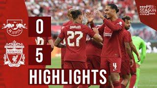 Highlights RB Leipzig 0-5 Liverpool  Nunez scores four in friendly