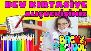 Okula Dönüş 2020 DEV KIRTASİYE  ALIŞVERİŞİ back to school metro bim a101