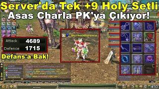 PuffDaddy - Serverda Tek Olan  +9 Holy Setli Full İtem Asas İle PKya Çıkıyor  Knight Online